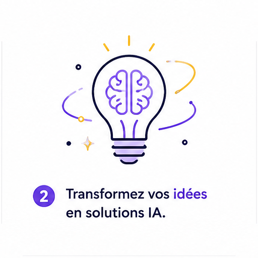 Transformez vos idées en solutions IA